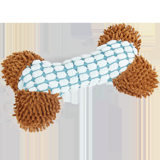 Bite-Resistant Plush Dog Toy