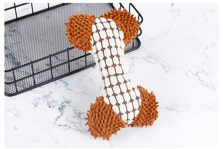 Bite-Resistant Plush Dog Toy