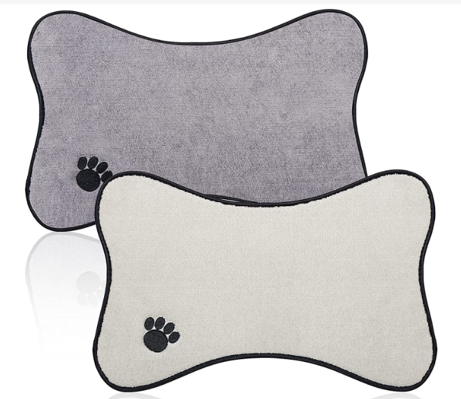 Pet Food Mat, Non-Slip & Washable